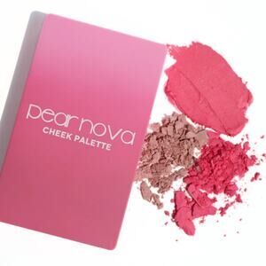 Pear Nova Pink Cheek Palette Beam Cream Vivid Matte Spark Pearl